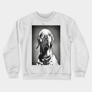 old dog Crewneck Sweatshirt